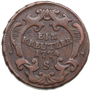Austria 1 Kreuzer 1774 S - Joseph II