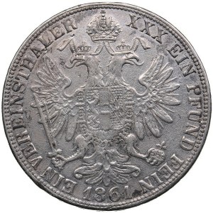 Austria 1 Taler 1861 A - Franz Joseph I (1848-1916)