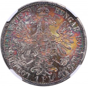 Austria 1 Florin 1879 - Franz Joseph I (1848-1916) - NGC MS 66