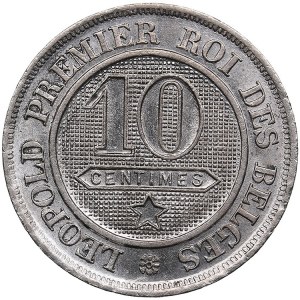 Belgium 10 Centimes 1862