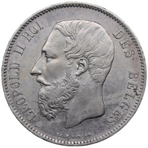 Belgium 5 Francs 1870 - Leopold II (1865-1909)