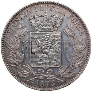 Belgium 5 Francs 1870 - Leopold II (1865-1909)