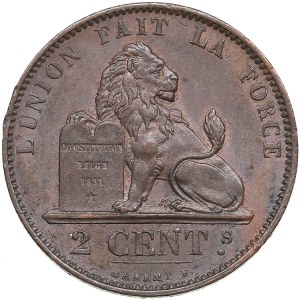 Belgium 2 Cents 1874 - Léopold II (1865-1909)
