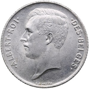 Belgium 1 Franc 1911 - Albert I (1909-1934)