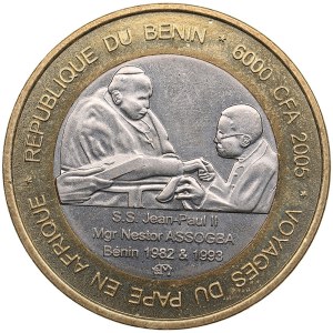 Benin 6000 Francs CFA / 4 Africa 2005