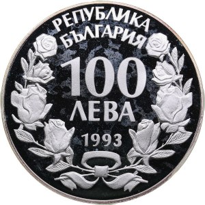 Bulgaria 100 Leva 1993 - Endangered Wildlife Wild Goat Fauna