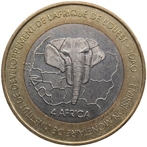 Burkina Faso 6000 Francs CFA / 4 Africa 2003