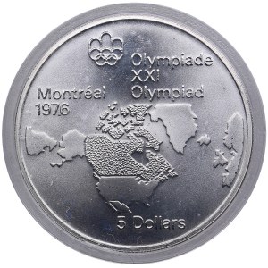 Canada 5 Dollars 1973 - XXI Olympiade Montreal 1976