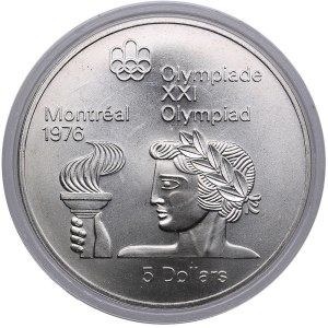 Canada 5 Dollars 1974 - XXI Olympiade Montreal 1976