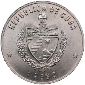 Cuba 1 Peso 1981 - Giant Gar Fish