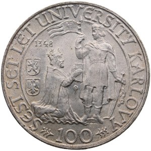 Czechoslovakia 100 Korun 1948 - Charles University