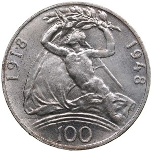 Czechoslovakia 100 Korun 1948 - Independence