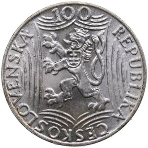 Czechoslovakia 100 Korun 1949 - Josef V. Stalin