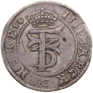 Denmark 4 Mark - Krone 1660 - Frederick III (1648-1670)