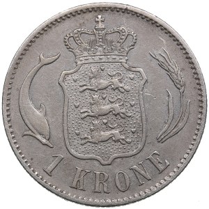 Denmark 1 Krone 1875 CS - Christian IX (1875-1898)