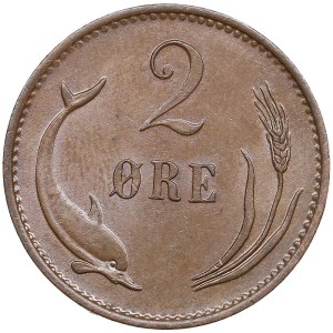 Denmark 2 Øre 1897 - Christian IX (1863-1906)