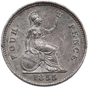 Great Britain 4 Pence 1855