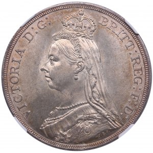 Great Britain Crown 1887 - NGC MS 64