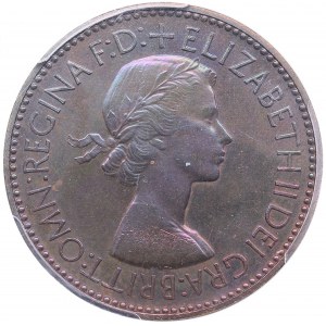 Great Britain 1/2 Penny 1953 - PCGS PR63BN