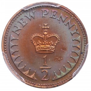 Great Britain 1/2 New Penny 1979 - PCGS PR65RB