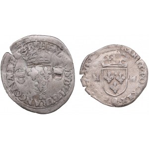 France group of silver coins (2)