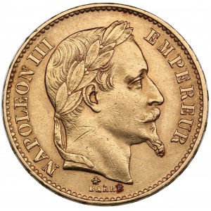 France 20 Francs 1868 A - Napoleon III (1852-1870)