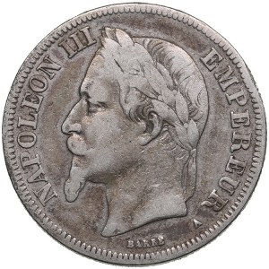 France 2 Francs 1870 - Napoleon III (1852-1870)