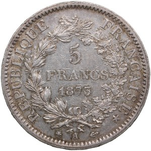 France 5 Francs 1873 A