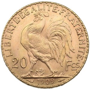 France 20 Francs 1909