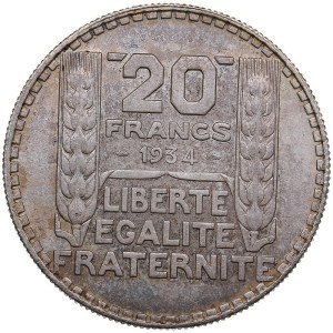 France 20 Francs 1934