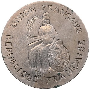France, French Oceania 1 Franc 1948 ESSAI (Pattern)