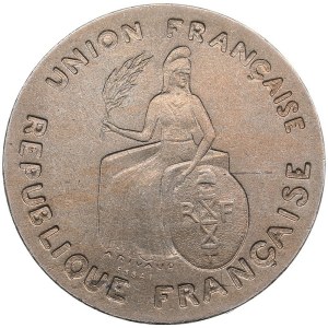 France, French Oceania 2 Francs 1948 ESSAI (Pattern)