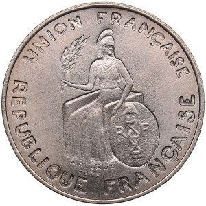 France, French Oceania 2 Francs 1948 ESSAI (Pattern)