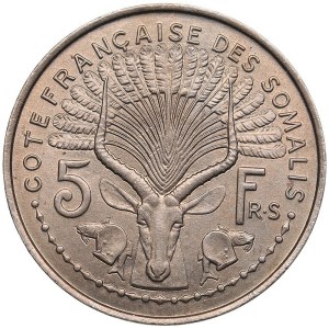 France, French Somaliland 5 Francs 1948 ESSAI (Pattern)