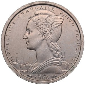 France, Cameroon 2 Francs 1948 ESSAI (Pattern)