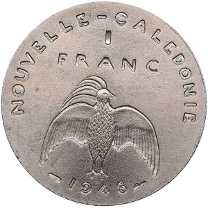 France, New Caledonia 1 Franc 1948 ESSAI (Pattern)