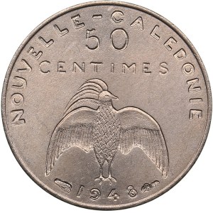 France, New Caledonia 50 Centimes 1948 ESSAI (Pattern)