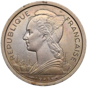 France, Réunion 1 Franc 1948 ESSAI (Pattern)