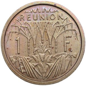 France, Réunion 1 Franc 1948 ESSAI (Pattern)