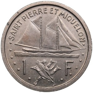 France, Saint-Pierre and Miquelon 1 Franc 1948 ESSAI (Pattern)