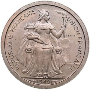 France, New Caledonia 1 Franc 1949 ESSAI (Pattern)