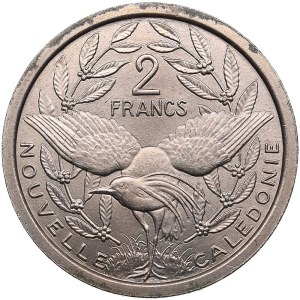 France, New Caledonia 2 Francs 1949 ESSAI (Pattern)