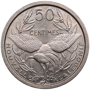 France, New Caledonia 50 Centimes 1949 ESSAI (Pattern)