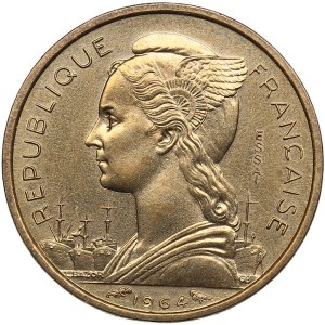 France, Comoros 10 Francs 1964 ESSAI (Pattern)