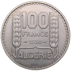 France, Algeria 100 Francs 1950 ESSAI (Pattern)
