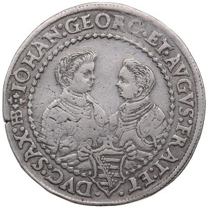 Germany, Saxony 1/2 Taler 1604 - Christian II with Johann Georg and August (1591-1611)