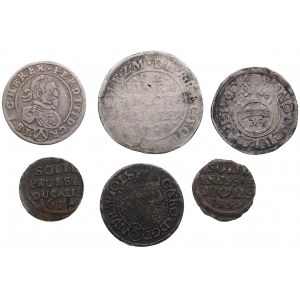 Group of coins: Holy Roman Empire, Germany (6)