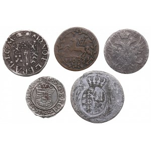 Group of coins: Poland, Germany, Hungary (5)