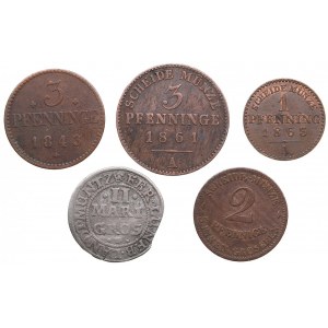 Small group of coins: Germany (5)