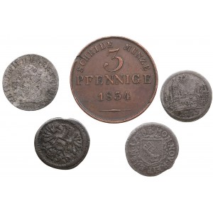 Small group of coins: Germany (5)
